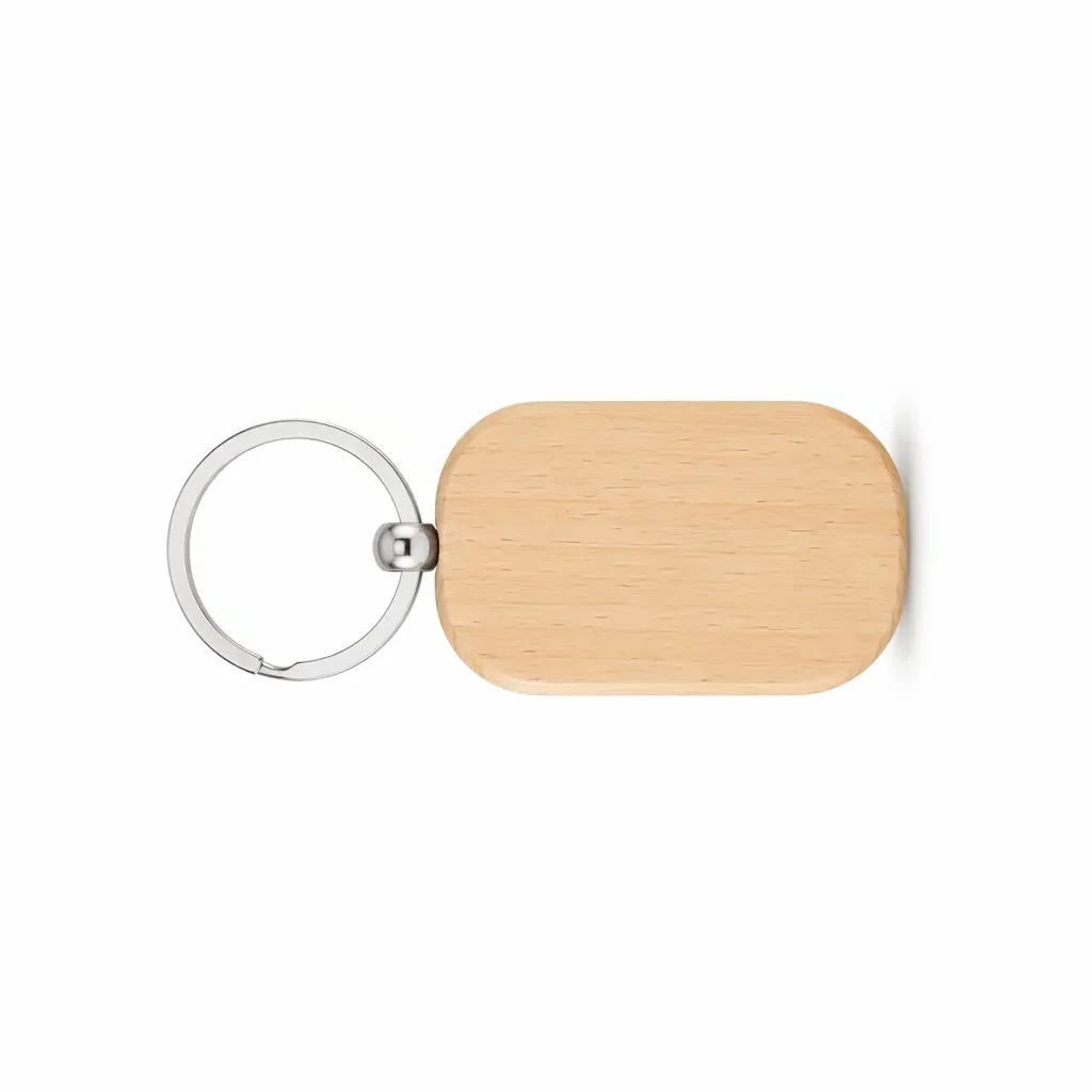 Houten sleutelhanger - Afbeelding 2