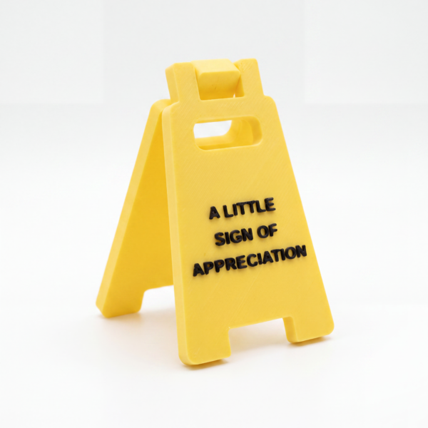 Sign of Appreciation